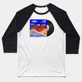 Vinyl Record (Landscape Painting) Baseball T-Shirt